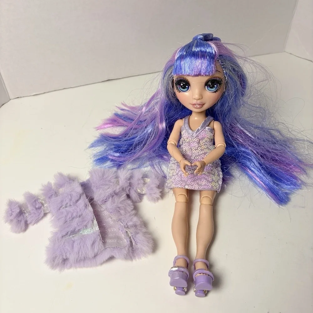 Rainbow High‎ Violet Willow Purple Clothes Hair Doll Shoes Coat